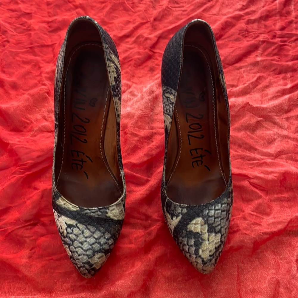 Lanvin women high heel shoes - Picture 1 of 9